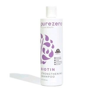 PureZero Clean Beauty Biotin Strengthening Shampoo 12fl.oz./354ml New #286